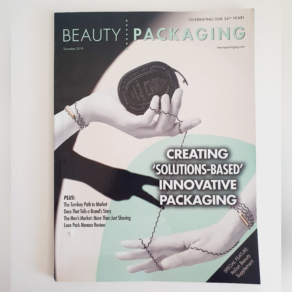 Beauty Packaging Magazine December, 2019 - Creating Solutions-Based Innovative